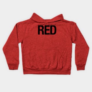 RED feeling Kids Hoodie